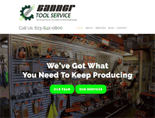 Tablet Screenshot of bannertool.com